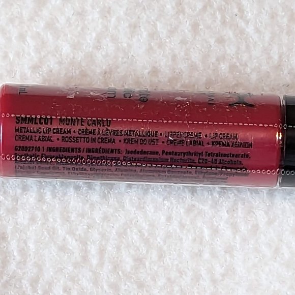 🎉HP🎉🌵3/$20🌵 Monte Carlo (Deep Cranberry Red) Soft Matte Metallic Lip Cream - Picture 10 of 16